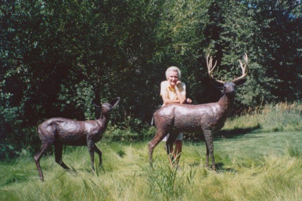 Deer Sculpture