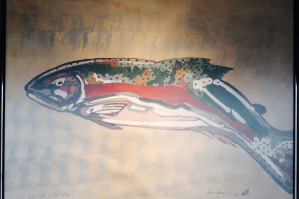 Painting tribal fish