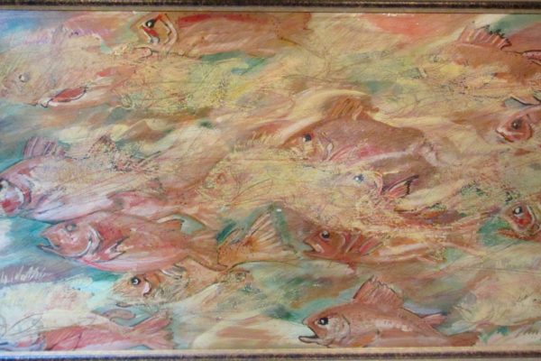 painting school of fish